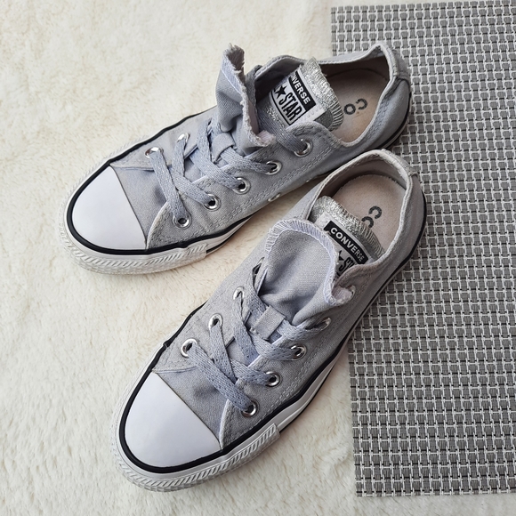 Converse Chuck Taylor All Star Low Top Sneaker Sparkle Double Tongue Gift - Picture 4 of 12